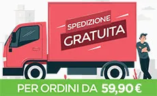 Spedizione gratuita in Italia